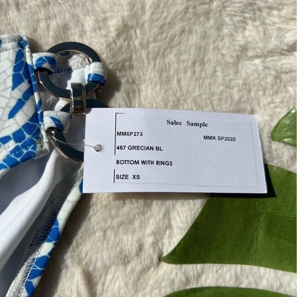 Michael Kors High Waist Ring Bikini Bottoms - Picture 8 of 9